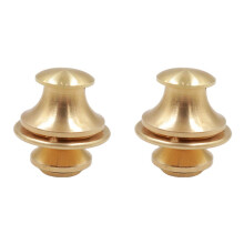 2 Pack Spring Snap Zipper Press Stud for Craft Bag Leather Snaps Crafting Kit Manual Fastener