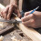 leaveforme 1 Pieces Solid Carpenter Pencil with 6 Refill,Mechanical Pencil Marker Marking Tool for Carpenter Woodworking Architect 5