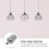 30pcs Wire Rope Locker Chandelier Wire Rope Supports Wire Cable Locking Device 6