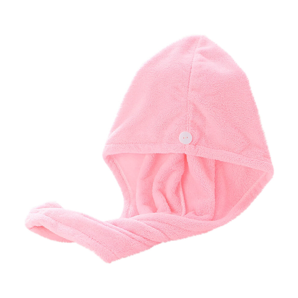 Coral Kayannuo Christmas Clearance Velvet Thickening To Increase Soft Absorbent Shower Cap Dry Hair Towel