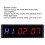 Digital Wall Clock With Remote Control Gym Timer Interval Timer LED Digital Display Count Down and Up Clock with Remote for Home Gym Office 5