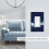 Seahawks Switching Lights Single Leather Roman Frame Switch Panel Wall Panel Single Double/Pull Light Switch 8