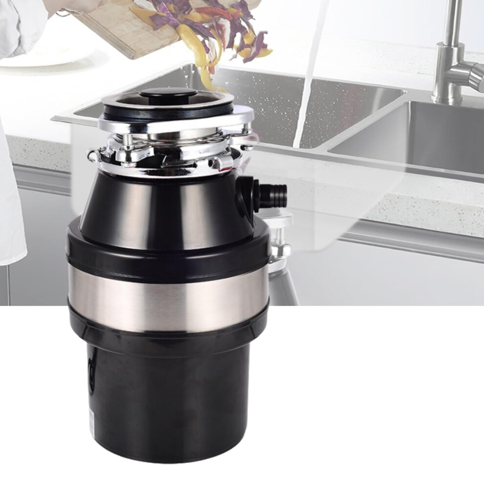 3/4 Hp Continuous Feed Garbage Disposal With Efficient Grinding, Overload Protection For Kitchen 9164114646323
