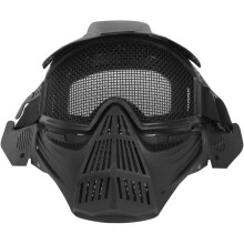Paintball Mask with Goggles Steel Mesh Eye Shield Adjustable Strap for Airsoft and Paintball
