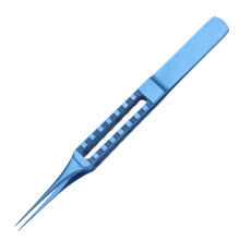 Hair Transplant Tweezers Titanium Alloy Fine Tip Forceps with Precision Grip for Follicle Implant