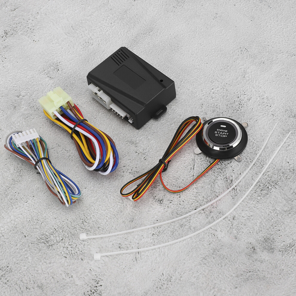 24V Universal Car Engine Stop Start Button With Remote Keyless Push Switch 5021382683389