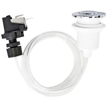 Garbage Disposal Air Switch Kit with Pneumatic Push Button, Hands Safe Control for Sink or Spa