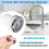 Garbage Disposal Air Switch Kit with Pneumatic Push Button, Hands Safe Control for Sink or Spa 2