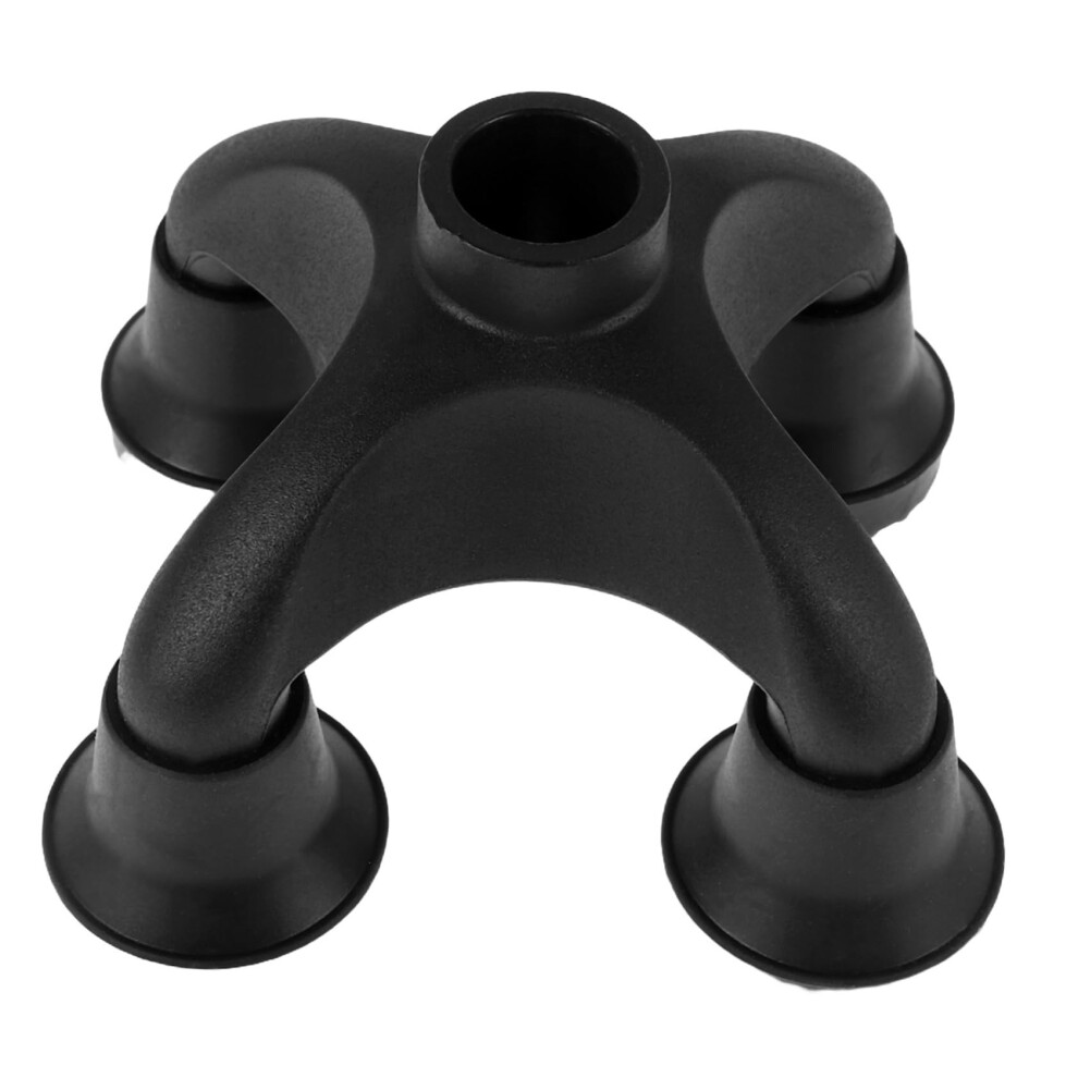 Walking Cane Tip Replacement with Quad Base Stability, NonSlip Grip for Seniors, Easy Install