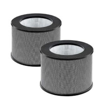 2 Pack Air Purifier Replacement Filter with Activated Carbon, DualLayer for TaoTronics TTAP006