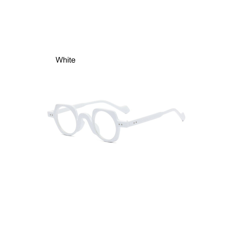 Blue light blocking glasses Non-prescription glasses WHITE WHITE White