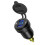 Motorfiets Aluminium DIN Hella Plug Dubbele USB Snellader Adapter A1 1