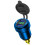 Motorfiets Aluminium DIN Hella Plug Dubbele USB Snellader Adapter A1 8
