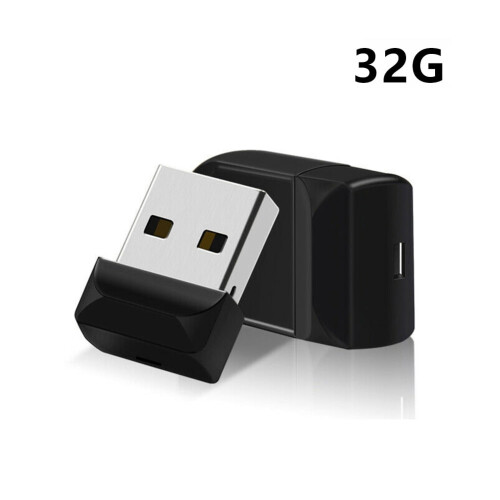 Μονάδα Flash USB Thumb Mini U Disk Memory Stick Pen για Υπολογιστή, Αποθήκευση Laptop, Μαύρο (32G)