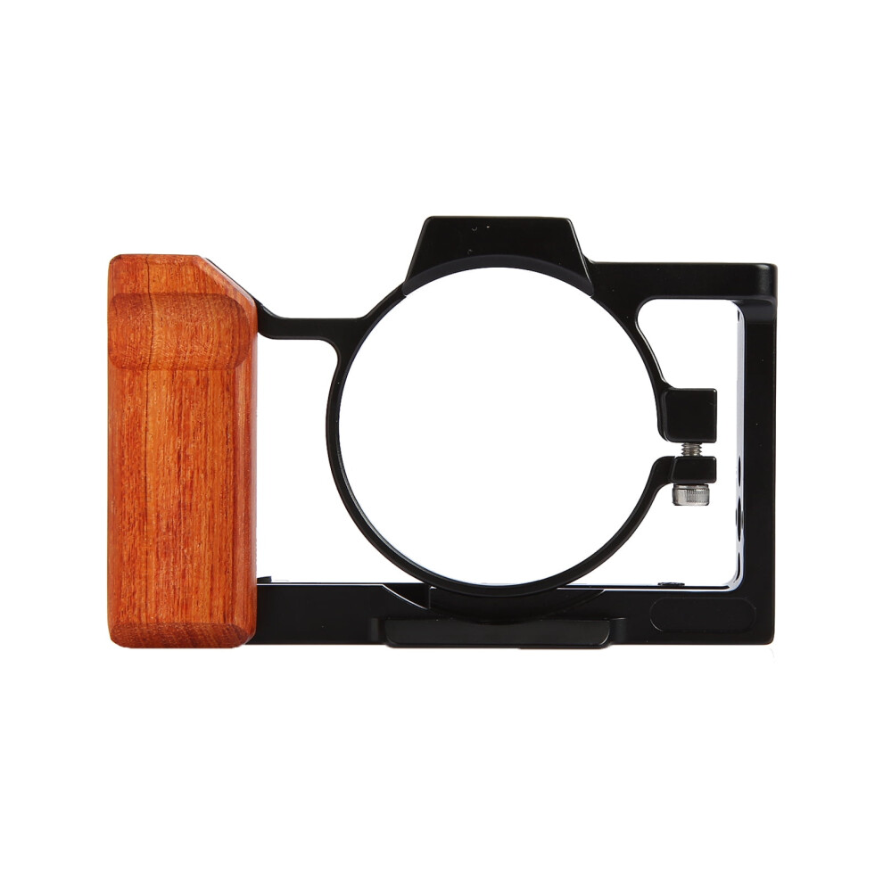 Susuchens Camera Cage Anti-Scratches Stable Aluminum Alloy Cage With Wooden Handgrip 9395123003252