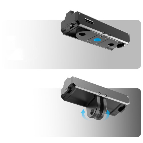 Suporte de base magnético de liberação rápida para Insta360 Go3. 1