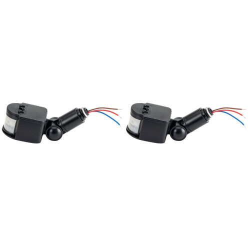 Interruptor de luz com sensor infravermelho (2 unidades) com detector de presença automático, 220 V e sensor de movimento.