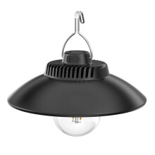 Lampă de camping LED impermeabilă, lanternă portabilă USB tip C cu încărcare prin cort, cu cârlige pentru grădină în aer liber, lumină