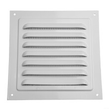 AceovoAir Vent Λευκό Μεταλλικό Κάλυμμα Μάσκας Αεραγωγών Περσίδας Τετράγωνο Κάλυμμα