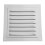 AceovoAir Vent Λευκό Μεταλλικό Κάλυμμα Μάσκας Αεραγωγών Περσίδας Τετράγωνο Κάλυμμα 1