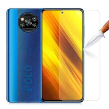 2-PACK kompatibel med Xiaomi Poco X3 NFC Härdat Glas 0.26mm 2.5D9H Transparent