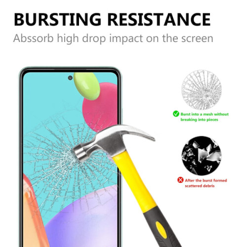 Συμβατό με Samsung Galaxy A52 / A52s - Προστατευτικό οθόνης από σκληρυμένο γυαλί πλήρους 1