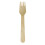 100PCS Party Picnic Disposable Wooden fork Bakeware Set Kitchen Tool Set 3