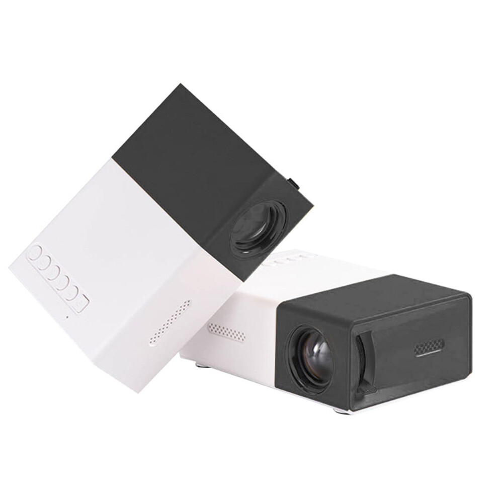 Junyeshi Clearance Home Cinema Projector,1080P Mini Projector,Usb Hdmi Av,Portable Hd Led Projector,Home Theater,Small Projector,Multimedia Projector 9395123224961