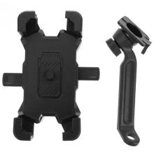 Soporte universal para teléfono de bicicleta y motocicleta, compatible con espejo retrovisor.