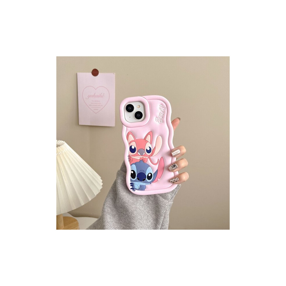 New Stitch Silicone Case - Compatible With Iphone Light Light Compatible With Iphone 11 Pro Max Pink 9395123225913