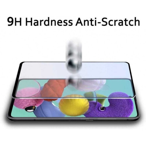 τεμάχια συμβατά με Samsung A42 5G από σκληρυμένο γυαλί 0,26 χιλ. 9H πλήρους καρέ διαφανές 2