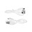 2-PACK Επαναφορτιζόμενο Φως Ποδηλάτου USB Μπροστά & Πίσω Μαύρο 6