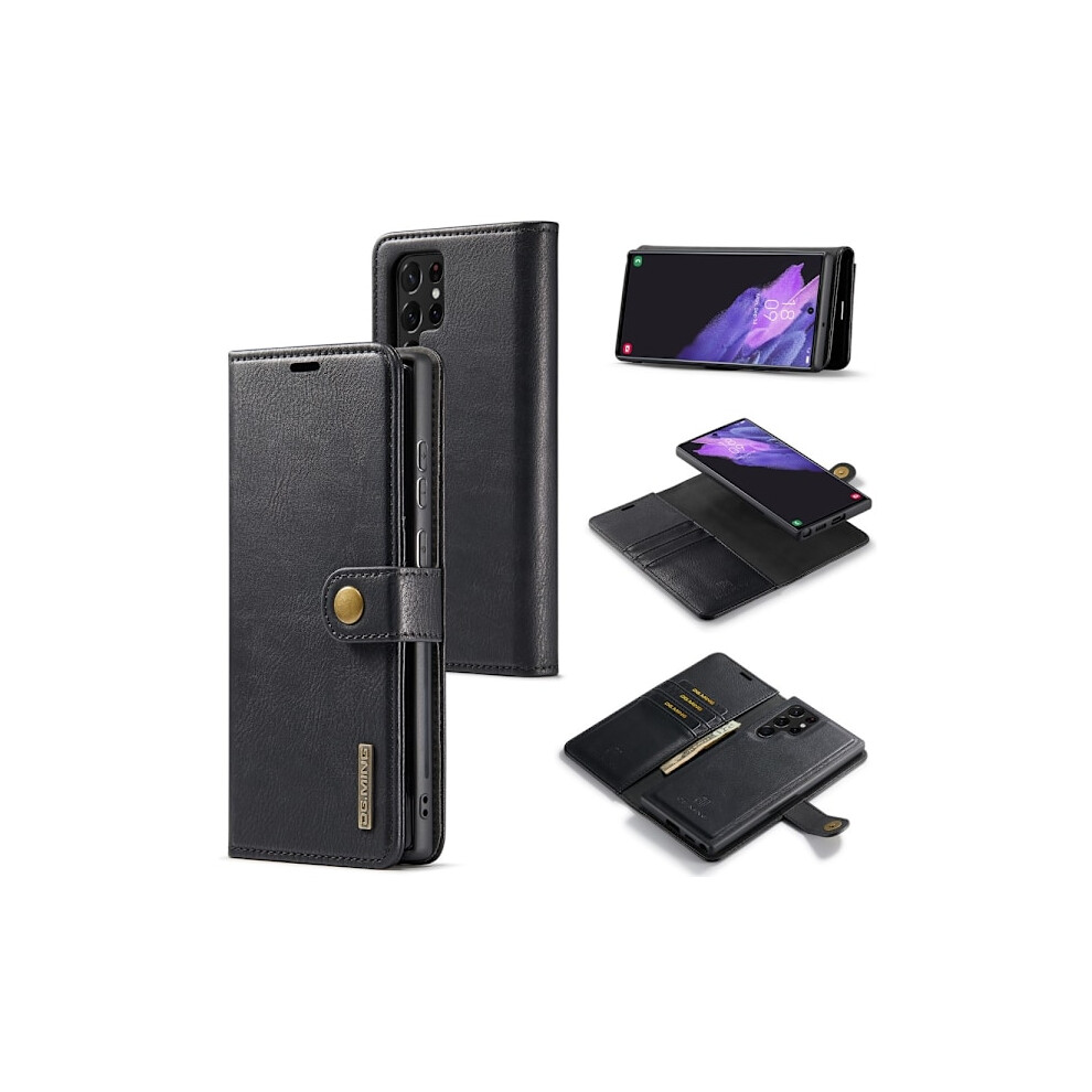 Dg.ming Galaxy S24 Ultra 2In1 Magnet Case / Cover Black 9395123226316