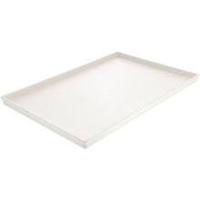 Bandeja rectangular para aperitivos, fruta, pan y otros utensilios de cocina elegantes.