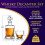 NutriChef Home Bar Whiskey Decanter, Σετ αερισμού από γυαλί ουίσκι με τέσσερα ποτήρια ουίσκι των 2