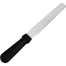 2pcs Stainless Steel Straight Spatula, 8inch