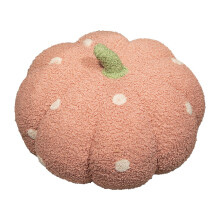 Piliúr Caithimh Pumpkin Djunllk, 13" Plush Fluffy3D Clúmhach, Maisiúchán Fómhar thar a bheith Bog Gleoite don Bhaile, Maisiúchán Oíche