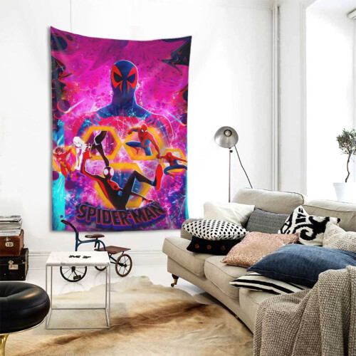 Αφίσα Anime με θέμα το Spider-Verse για διακόσμηση τοίχου και υπνοδωματίου για έφηβους 1