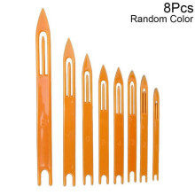 8Pcs 1# 2#Net Making Mending Needle For Fishing Trawls Random Nets Color F7I5