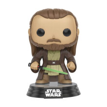 FunkoH: #128Qui Gon Jinn Vinylleker Actionfigurer POP! Ingen leketøysmodell i fargeboks