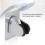 Self Adhesive Adjustable Shower Head Holder with 45 Angle Wall Mount, No Drill Bathroom Bracket 2