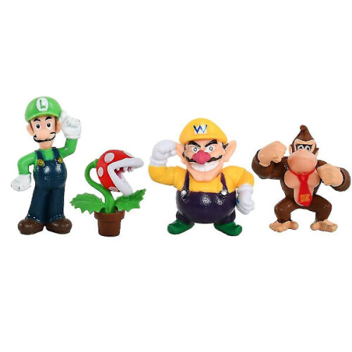 18 τεμάχια Super Mario Bros Φιγούρες Δράσης Σετ Παιχνιδιών Συλλεκτικές Κούκλες Μοντέλων 2