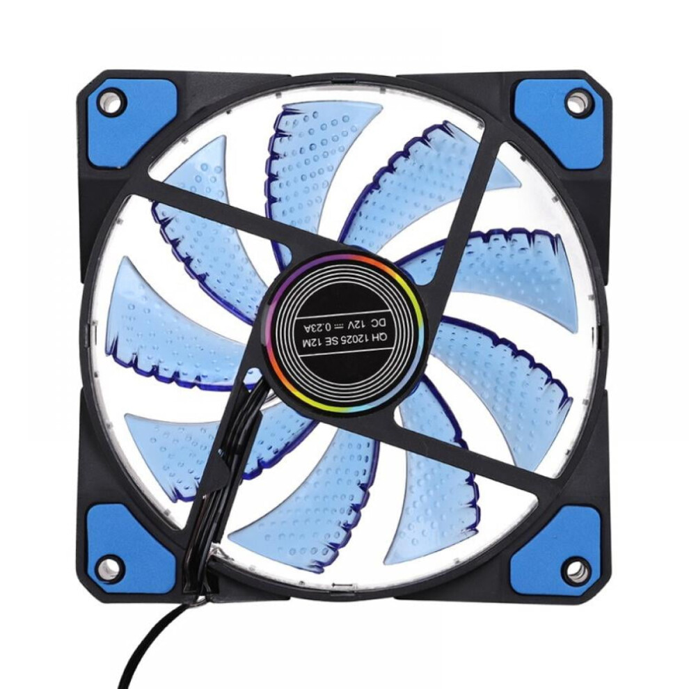 Cpu Air Cooler,Rgb Fan Silent Cpu Cooler With Led Hydraulic Bearing Heat Dissipation Fan Light 9395123756134