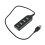 Hub USB2.0 la 4 porturi negru 4