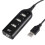 Hub USB2.0 la 4 porturi negru 1