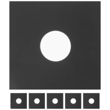 6 stuks platenhoezen/hoezen voor vinylplaten, antistatische bescherming voor albums, opbergdozen van kraftpapier
