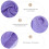 Sun Cooling Arm Sleeves Stretchy Material One Size 4pcs Set 5