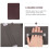 Ebook lederen hoesje voor e-reader, e-reader hoes, e-reader beschermhoes, e-reader accessoire 4
