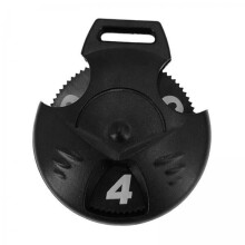 harayaa3xVerwisselbare nummerlabels Golf Wood Golfclub Head Cover Nummerlabels Ronde Rand 3cm3 stuks