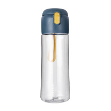 NKBBCU Bottle Brush Outdoor Large Capacity Sports Cup Plastic Water Bottle with Filter For Hiking